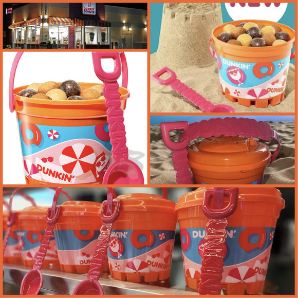 Dunkin Donuts Other - Dunkin' Donuts Beach Bucket/Pail/Shovel/Lid Real Housewives of Rhode Island-NEW!